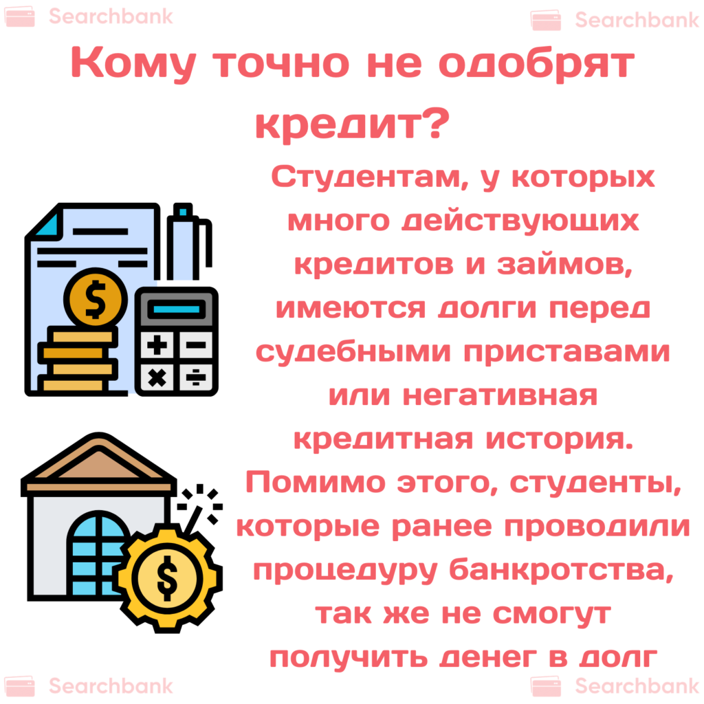 Где можно взять кредит студенту?